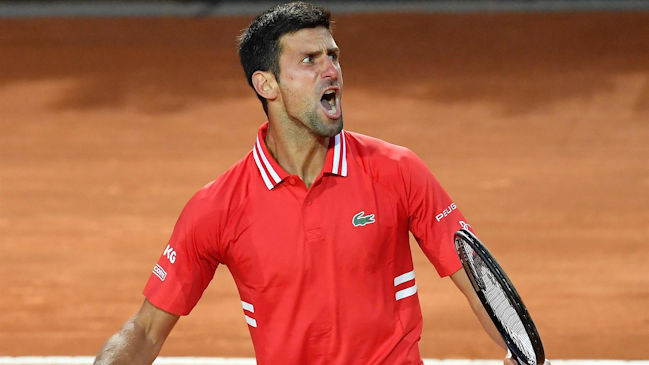 Novak Djokovic contuvo el ímpetu de Lorenzo Sonego y se citó con Nadal en la final de Roma