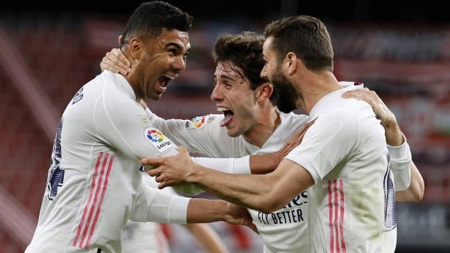 Real Madrid batió a Athletic de Bilbao y pospuso hasta la última fecha la definición en España