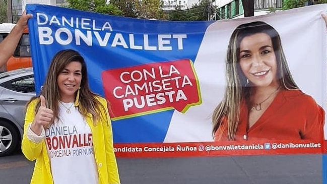 Hija de Eduardo Bonvallet ganó un puesto como concejala en Ñuñoa