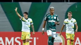 Matías Rodríguez anotó un golazo en victoria de Defensa y Justicia sobre Palmeiras