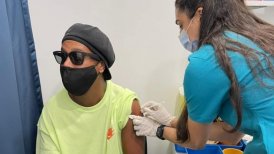 Ronaldinho Gaúcho recibió la vacuna contra el coronavirus