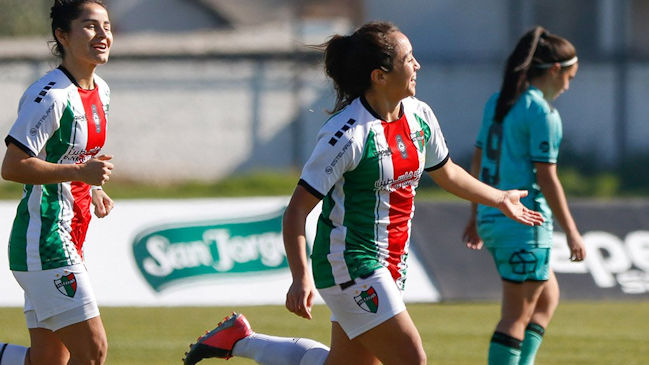 Palestino arrasó con Deportes Antofagasta y sigue en la cima del Campeonato Femenino