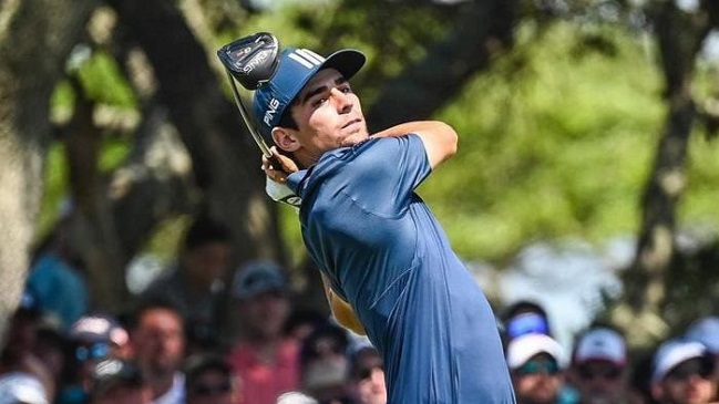 Joaquín Niemann se complicó y tuvo un irregular cierre en el PGA Championship