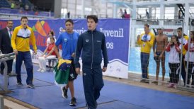 Eduardo Cisternas clasificó a los Juegos Olímpicos en natación con tan solo 17 años