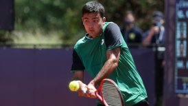 Duelo de Tomás Barrios por la qualy de Roland Garros fue suspendido y continuará este martes