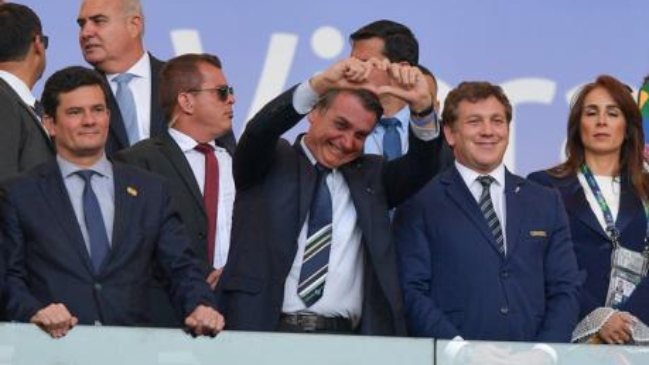 Presidente de Conmebol: Quiero agradecer muy especialmente a Jair Bolsonaro