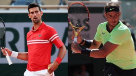 Novak Djokovic y Rafael Nadal avanzaron con paso firme a segunda ronda en Roland Garros