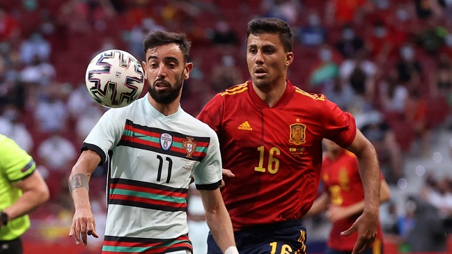 España y Portugal sumaron un pálido empate en amistoso internacional