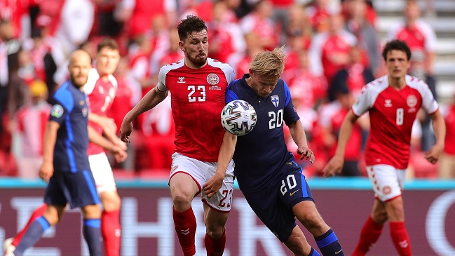 Dinamarca sufrió derrota ante Finlandia marcada por el gran susto con el desmayo de Christian Eriksen