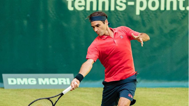 Roger Federer comenzó con victoria su temporada de césped en el ATP de Halle
