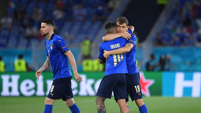 Italia logró un cómodo triunfo sobre Suiza y aseguró su clasificación en la Eurocopa