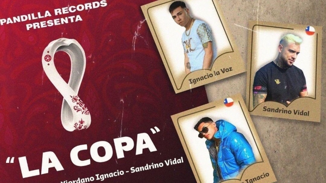 Hermano de Arturo Vidal presentó una canción para apoyar a La Roja en Copa América
