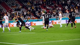 Alemania evitó el batacazo de Hungría y con sufrido empate clasificó a octavos en la Euro 2020