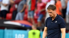 Frank de Boer tras eliminación de Países Bajos: Los jugadores no rindieron a su nivel habitual