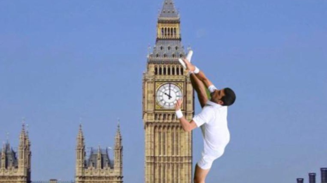 Novak Djokovic celebró los memes que le han dedicado por su gran elasticidad en la cancha