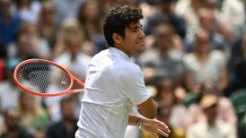 Cristian Garin cedió ante el poderío de Novak Djokovic y se despidió en octavos de Wimbledon
