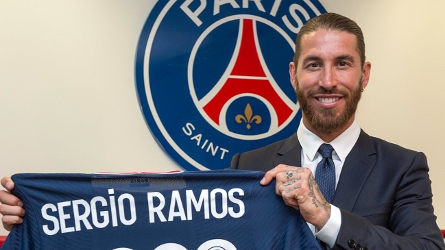 PSG oficializó el fichaje de Sergio Ramos, "uno de los mejores defensas de la historia"
