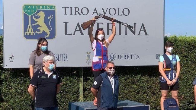 ¡Llega encendida a Tokio 2020! Francisca Crovetto sumó dos medallas en Italia