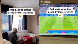 "Papá, no es real": Hincha vio un partido de FIFA21 pensando que era la semifinal de la Euro