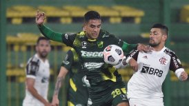 Flamengo de Mauricio Isla doblegó a Defensa y Justicia en octavos de la Copa Libertadores