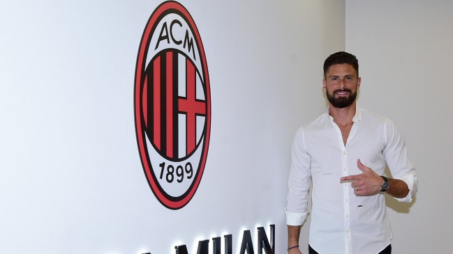 AC Milan oficializó la incorporación del francés Olivier Giroud