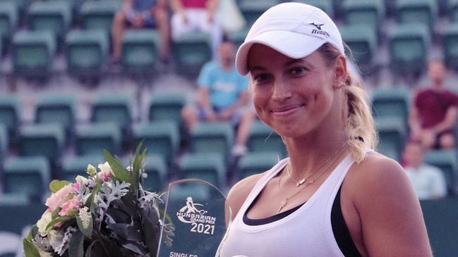 Yulia Putintseva se proclamó campeona en Budapest tras derrotar a Anhelina Kalinina
