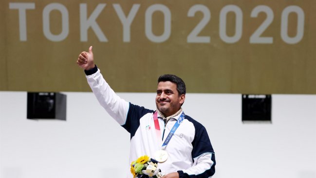 Irán logró su primer oro olímpico de su historia gracias al tirador Javad Foroughi