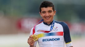 El ecuatoriano Richard Carapaz se proclamó campeón olímpico de ciclismo en ruta en Tokio 2020