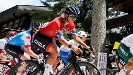 Catalina Soto sufrió el desgaste y abandonó la carrera de ciclismo en ruta en Tokio 2020