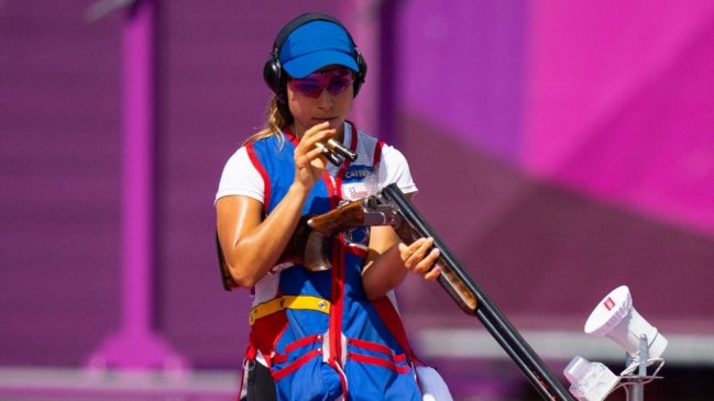 Francisca Crovetto se despidió de Tokio 2020 con ronda casi perfecta en el tiro skeet