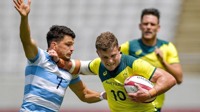 Argentina sorprendió a Australia en el torneo de rugby 7 en los Juegos Olímpicos de Tokio 2020