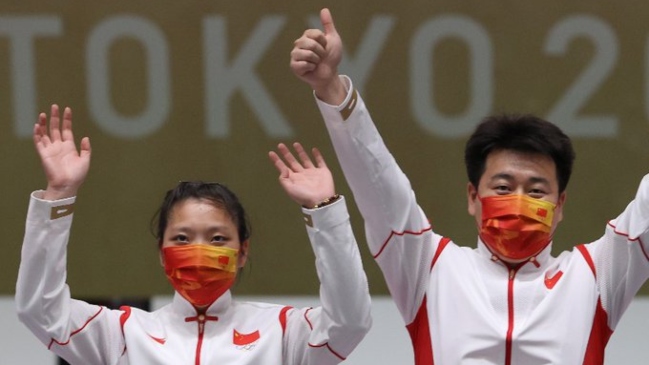 China ganó medalla de oro en los 10 metros pistola de Tiro tras vencer en la final a Rusia