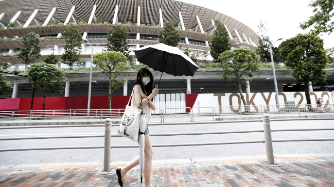 Tokio registró récord de contagios en medio de los Juegos Olímpicos
