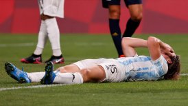 Argentina igualó con España y quedó eliminada en el fútbol masculino de Tokio 2020