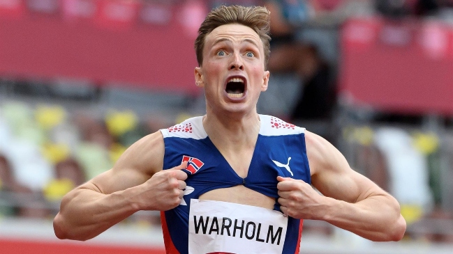 El noruego Karsten Warholm logró oro y récord mundial en 400 metros vallas en Tokio 2020