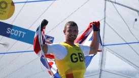 Velerismo: El británico Giles Scott revalidó en Tokio 2020 el oro que logró en Río 2016