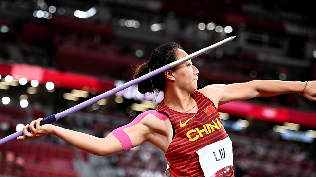 Liu Shiying celebró en el lanzamiento de jabalina y le dio nuevo oro a China en Tokio