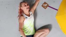 Janja Garnbret se quedó con el oro en la escalada femenina de Tokio