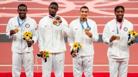 Estados Unidos conquistó la medalla de oro en los relevos masculinos 4x400 en Tokio 2020