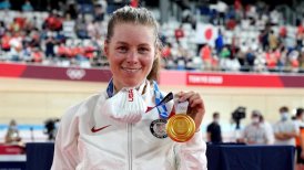 Jennifer Valente logró la medalla de oro en el omnium femenino del ciclismo olímpico