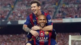 Dani Alves respondió elogios de Messi: Puedes superarme cuando quieras