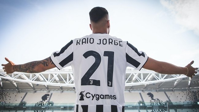 Juventus contrató al joven brasileño Kaio Jorge hasta el 2026