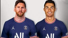 ¿Provocación o marketing? El hermano de Al-Thani subió foto con Cristiano y Messi con camiseta de PSG
