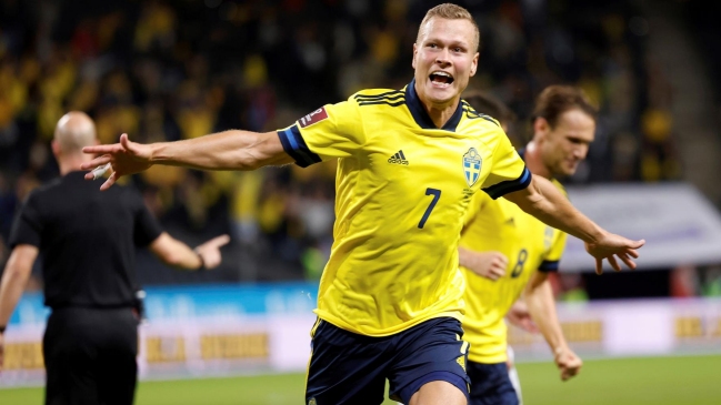 Suecia sorprendió a España y rompió su impresionante registro invicto en Clasificatorias