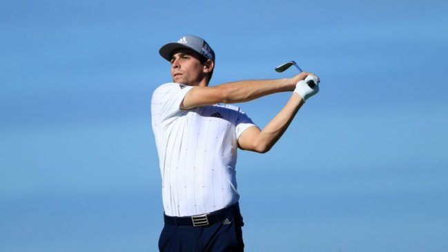 Joaquín Niemann tuvo mal debut y cerró sobre el par en el Tour Championship