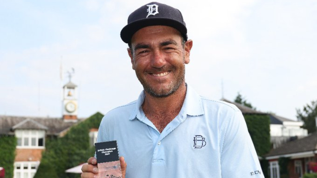 Chileno Hugo León se coronó campeón del British Challenge de golf