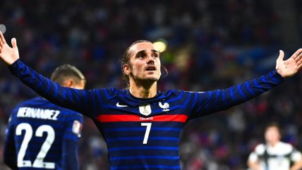 Antoine Griezmann anotó dos golazos en la victoria de Francia ante Finlandia en Clasificatorias