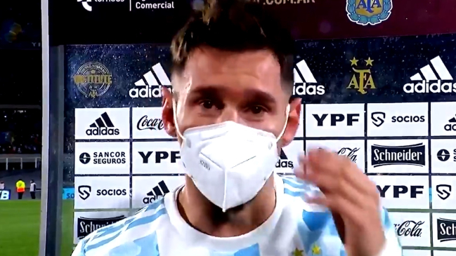 Lionel Messi rompió en llanto en la nueva celebración de Argentina por el título de la Copa América