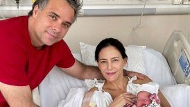 Luciana Aymar compartió el nacimiento de su segundo hijo con Fernando González