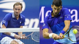 Novak Djokovic enfrenta a Medvedev con ganas de hacer historia en el US Open